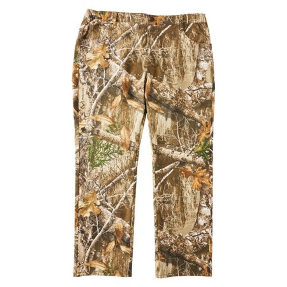 Realtree 5-Pocket Camo Pant 1511C4 Unisex S (28-30) RT Edge Stretch